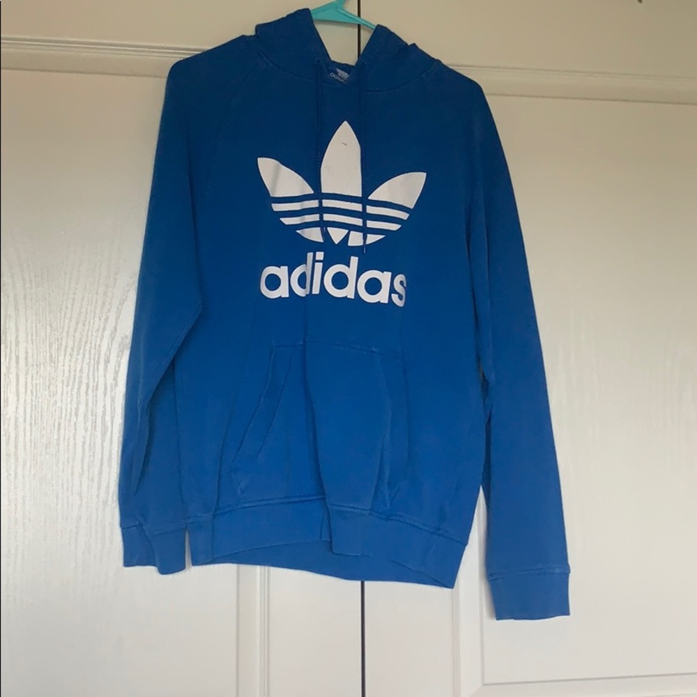 Blue Adidas Hoodie